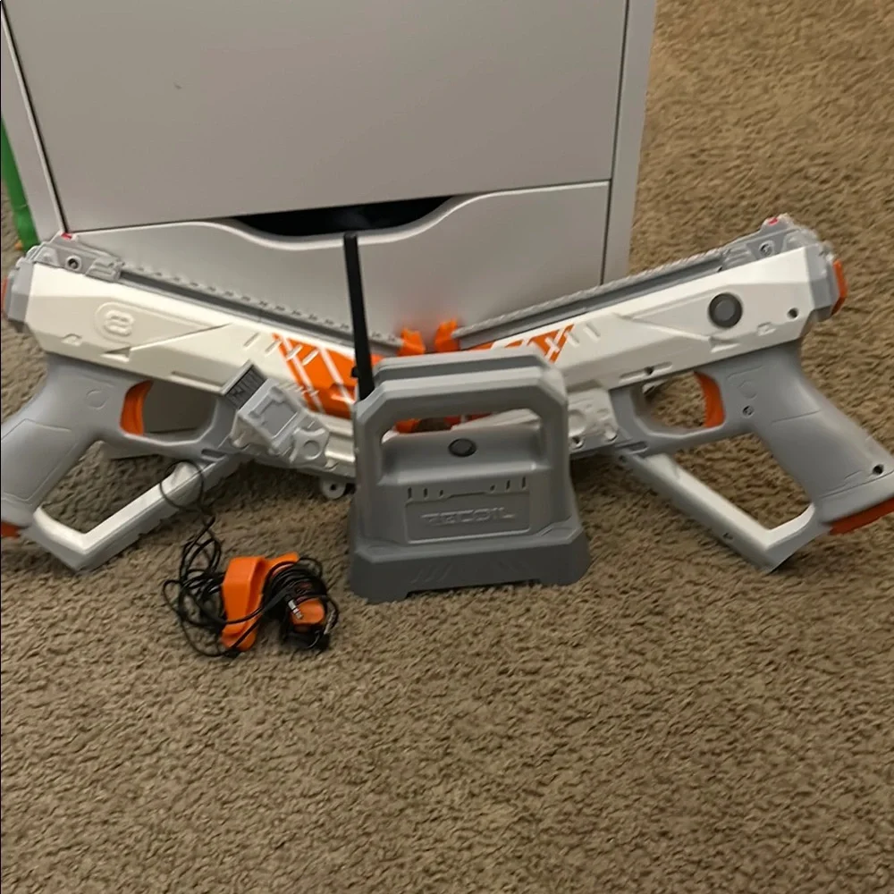 Blaster VR Gaming Set - Gray and Orange